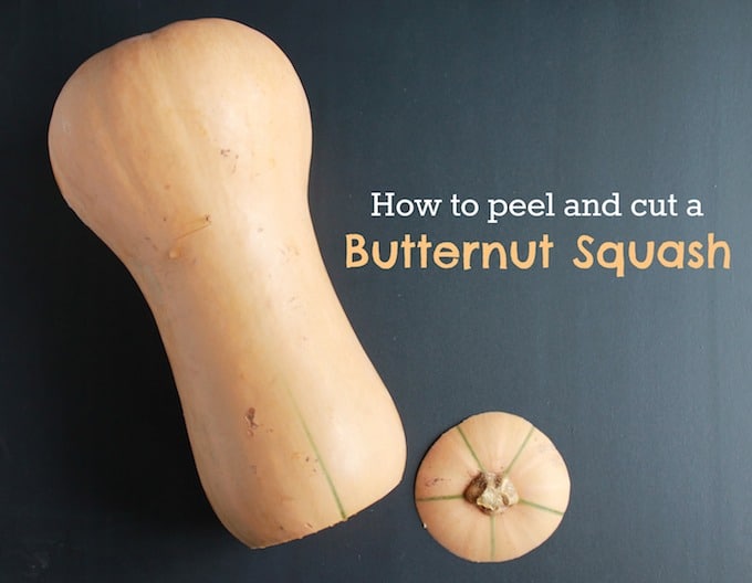 How to Peel and Cut a Butternut Squash - Destination Delish